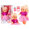 Doll In Pink Dress Peeing Bottle Rattle Sounds