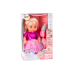 Doll In Pink Dress Peeing Bottle Rattle Sounds