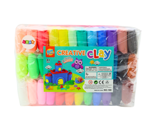 Set of Foam Plasticine 36 pcs