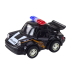 Classic Police Car 1:38 Drive Lights Sounds Black