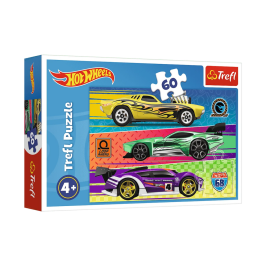 Puzzle Hot Wheels 60 pcs. Race Trefl 17389