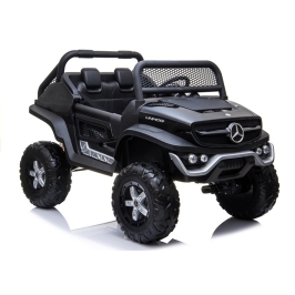 Bērnu elektroauto Mercedes Unimog Black