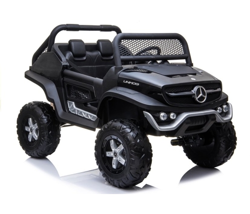 Детский электромобиль Mercedes Unimog Black