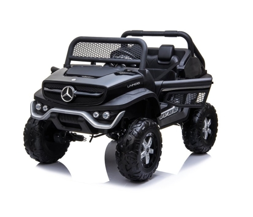 Bērnu elektroauto Mercedes Unimog Black