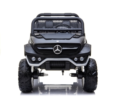 Bērnu elektroauto Mercedes Unimog Black