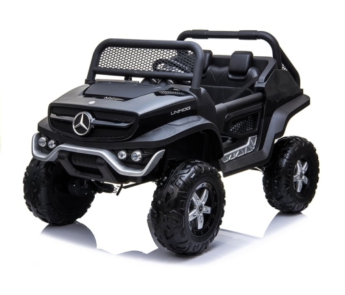 Bērnu elektroauto Mercedes Unimog Black