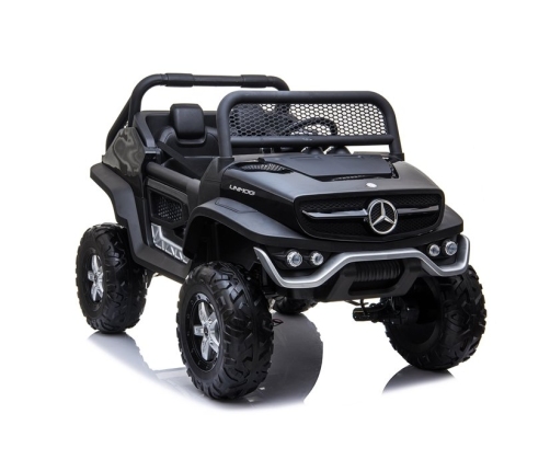 Bērnu elektroauto Mercedes Unimog Black