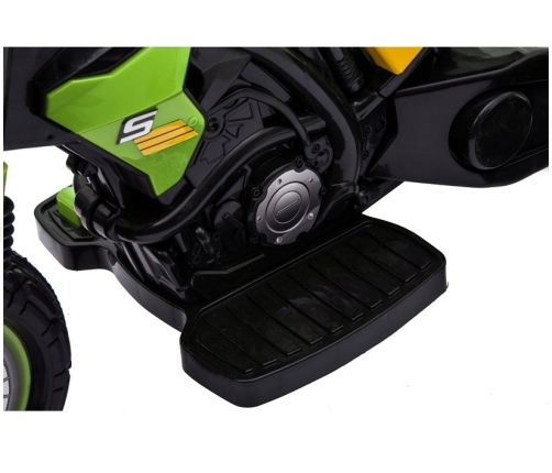 GTM2288 Electric Ride On Motorbike - Green