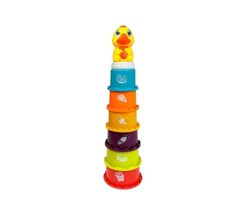 Educational Pyramid For Children Build a Tower, Sorter, Playing in the water