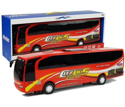 City Bus Red Model 54cm