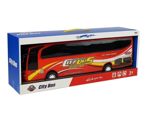 City Bus Red Model 54cm