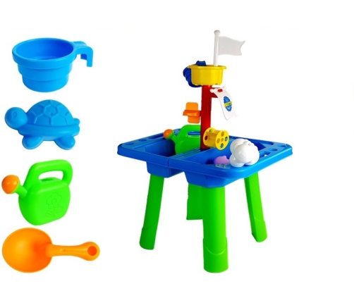 Sandbox table Molds Shovel Cloud