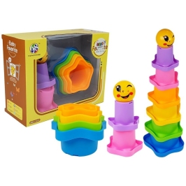 Pyramid Cups for Babies Asterisks