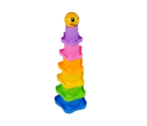 Pyramid Cups for Babies Asterisks