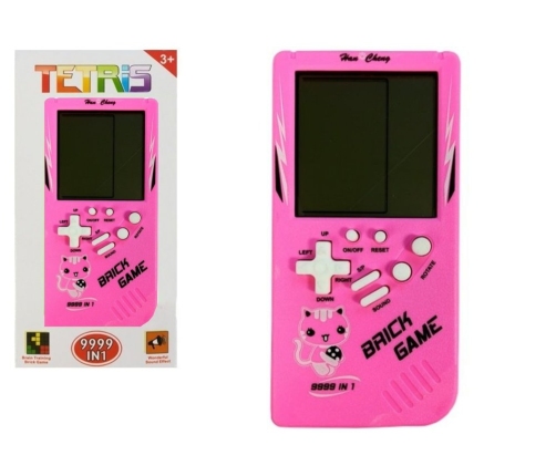 Electronic game Tetris Brick Game Pink