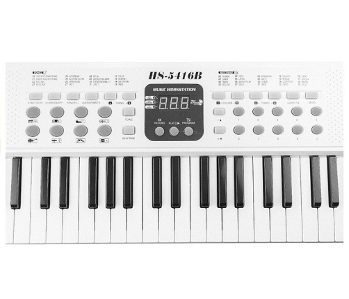 Keyboard Organs HS5416 54 Keys White 70 cm