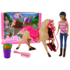 Anlily Jockey Doll Set Horse Accessories