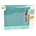 Magnetic whiteboard with balls Magnetic tablet Magnetic pins Blocks Green