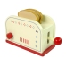 Wooden Toaster Accessories Breakfast Kitchen Kids