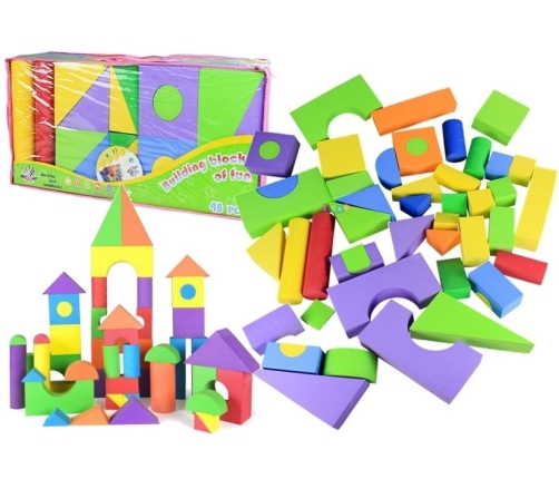 Creative Foam Blocks for Children 48 pcs