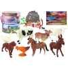 Large Figure Set Farm Animals Accessories 34 Pieces !