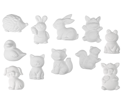 Plaster Casts Creative Set for Painting Paint Animals