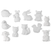 Plaster Casts Creative Set for Painting Paint Animals