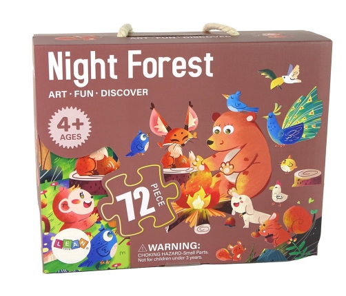 Puzzle For Kids Forest Animals Puzzle 72 Elem