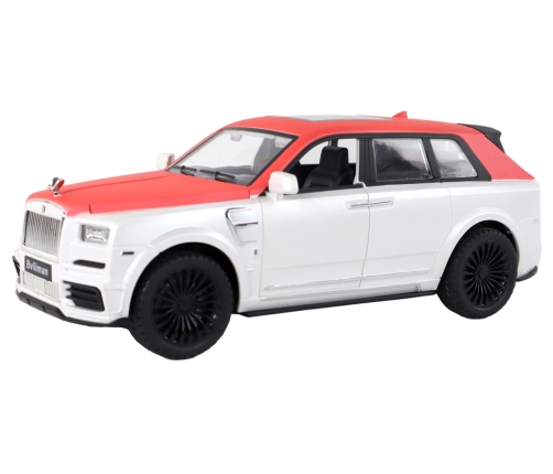 Car R/C 1:20 White and Red Pilot Car