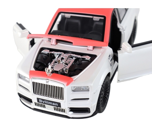 Car R/C 1:20 White and Red Pilot Car