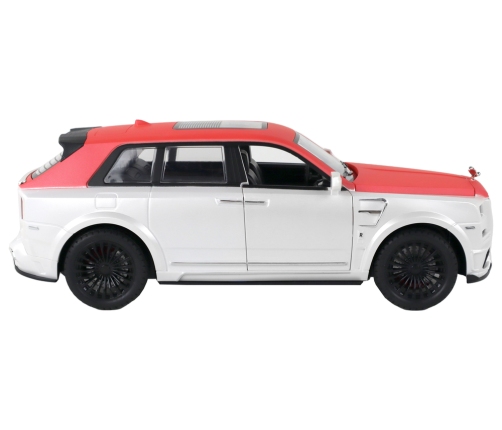 Car R/C 1:20 White and Red Pilot Car