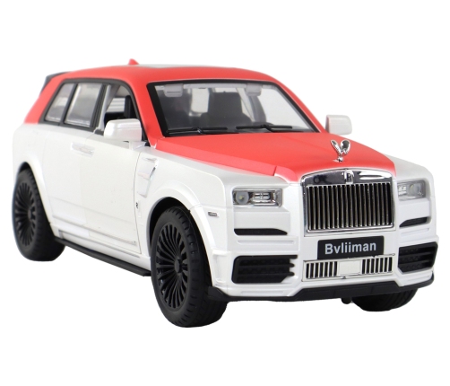 Car R/C 1:20 White and Red Pilot Car