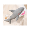 Plush Shark Mascot Cuddly Toy 40cm Gray