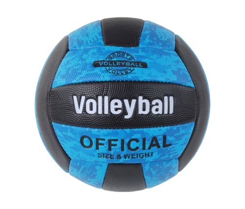 Blue and Black Volleyball Ball, Size 5, Colorful