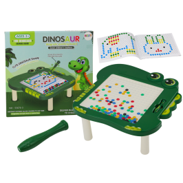 Dinosaur Educational Magnetic Board Table Pad Puzzle Green