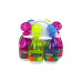 Bowling Set of 6 Transparent Colorful Bowling Pins