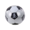 Classic 24 cm Football Ball, Size 5, Gray