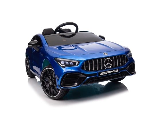 Электрический спортивный автомобиль для детей Mercedes CLA 45s AMG Blue Painted