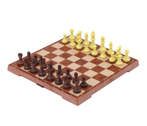 Strategy Game Chess Checkers 2in1 Board