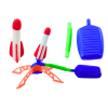 Foam Rocket Launcher Pump Set Blue Garden