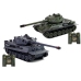 Set of Two Remote Controlled Tanks R/C