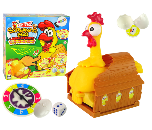 Screaming Egg Laying Chicken Multiplayer Family Game