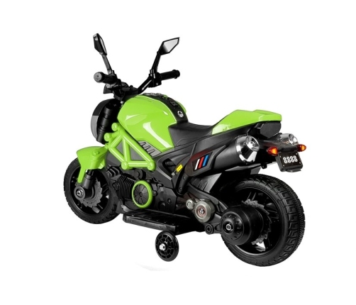 Bērnu elektriskais motocikls GTM1188 Green