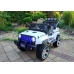 Двухместный детский электромобиль S2388 Jeep White