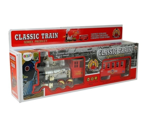 Classic Train Battery Operated Smoke Sound Light Effects