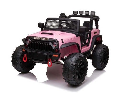 Двухместный детский электромобиль Jeep JC666 Rose