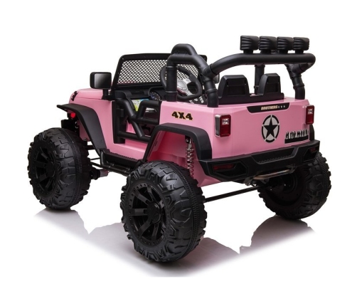 Двухместный детский электромобиль Jeep JC666 Rose