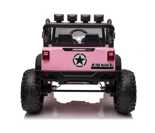 Двухместный детский электромобиль Jeep JC666 Rose