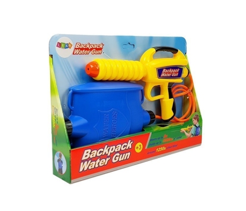 Water Gun with 1080 ml Reservoir Yellow-Blue