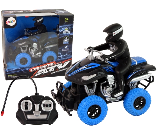 Radiovadāmā mašīna ar pulti Quad Blue